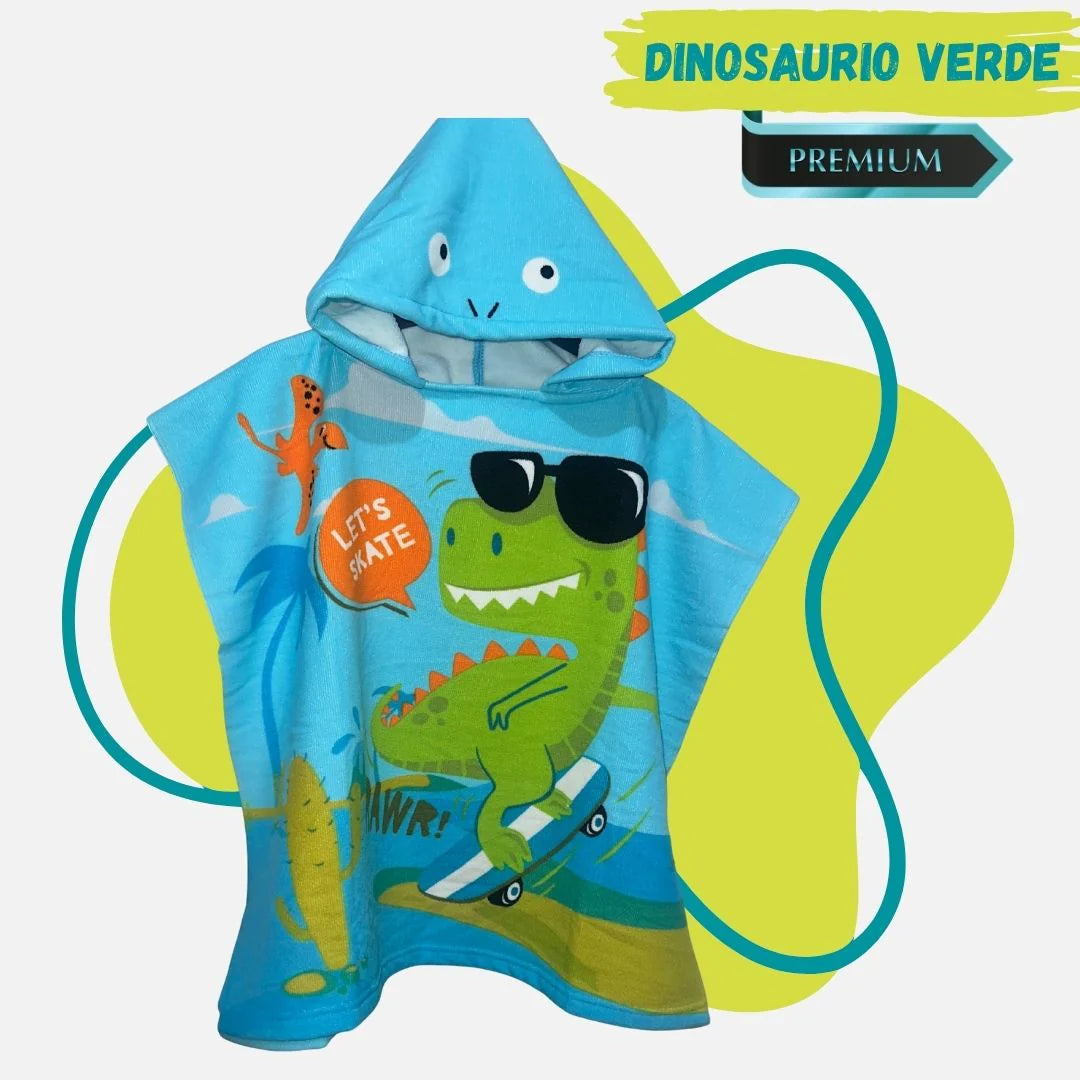 Toalla Divertida Con Capucha Para Niños
