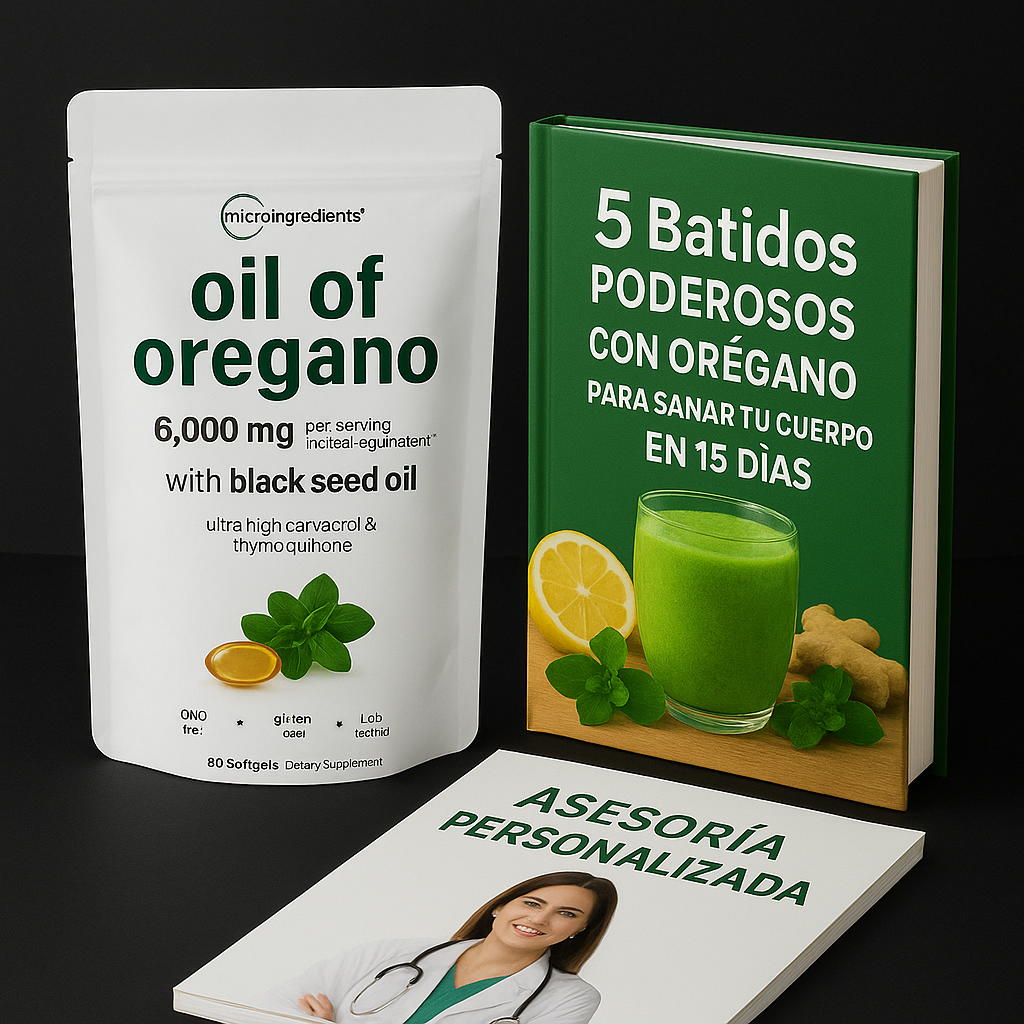 TRATAMIENTO OIL OF OREGANO (300 CAPSULAS)