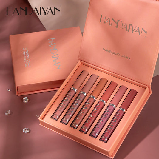 Set Labiales Irresistible X6 Handaiyan: Elegancia que Dura