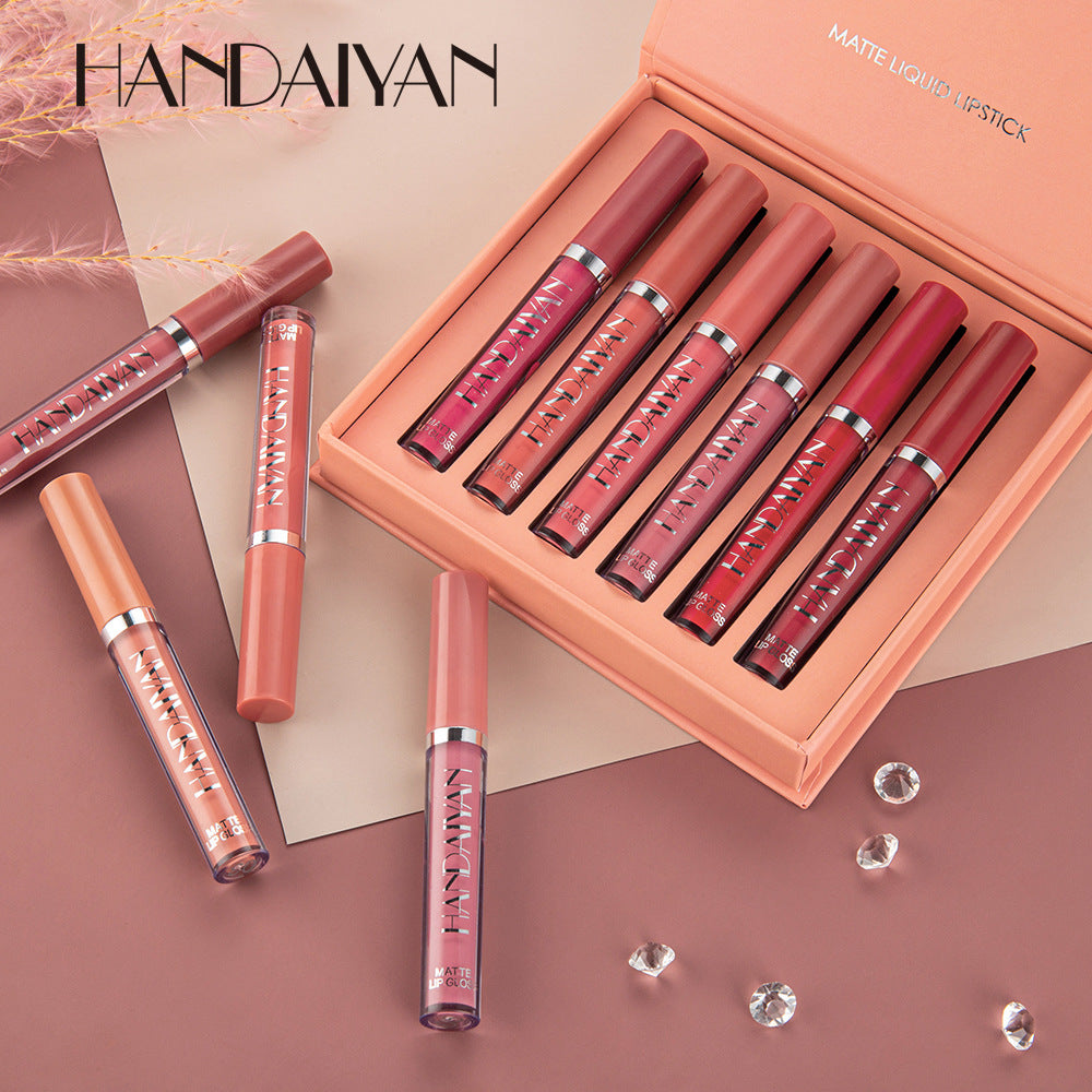 Set Labiales Irresistible X6 Handaiyan: Elegancia que Dura