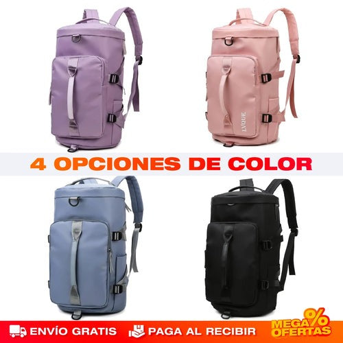 Combo Viajero: Mini Plancha y Morral Todo en Uno