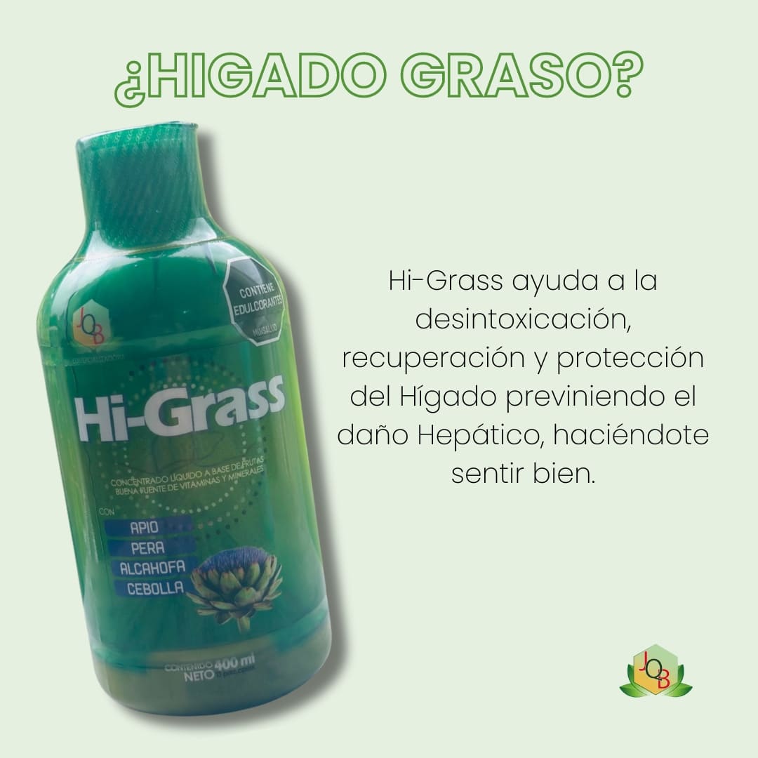 Hi-Grass desintoxica y protege tu hígado®