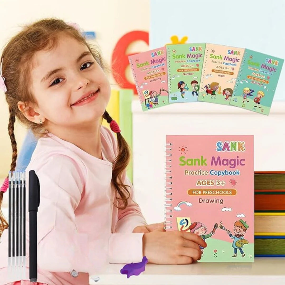 Set Libros De Caligrafia Montessori